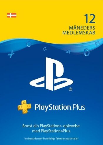 Playstation Plus Card 365 days (DK) PSN Key DENMARK