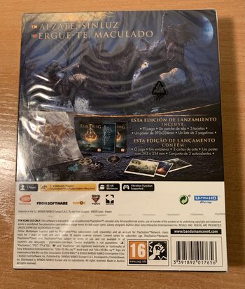 PACK JUEGOS para PS5 =Dark Souls Trilogy +Elden Ring Launch Edition. PRECINTADOS