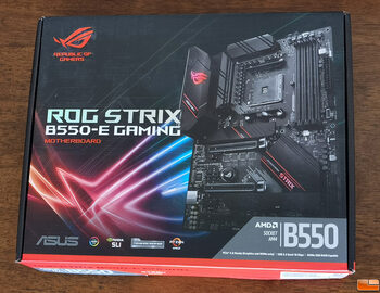 Asus ROG STRIX B550-E GAMING AMD B550 ATX DDR4 AM4 3 x PCI-E x16 Slots Motherboard