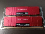 Crucial Ballistix 16 GB (2 x 8 GB) DDR4-3200 Red PC RAM