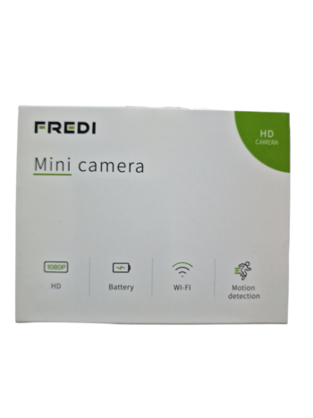 Fredi Mini Camara Espía HD 1080p Wifi Sensor