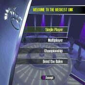 Weakest Link PlayStation