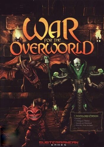 War for the Overworld + Heart of Gold (DLC) Steam Key GLOBAL