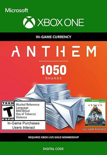Anthem: 1050 Shards (Xbox One) Xbox Live Key GLOBAL