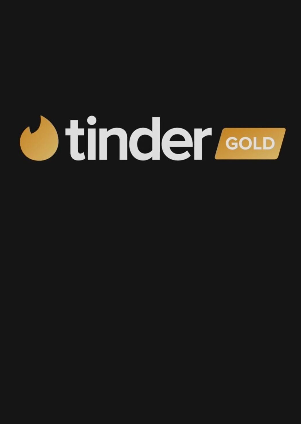 Tinder Gold 1 Month Subscription Key GLOBAL