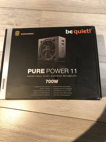 be quiet! Pure Power 11 CM ATX 700 W 80+ Gold Semi-modular PSU