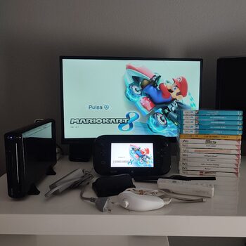 WiiU Premiun Completa + 14 Juegos + Mando Wii