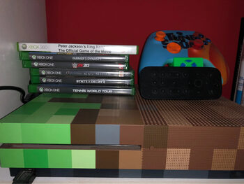 Xbox One S Minecrat Edition più giochi e telecomando