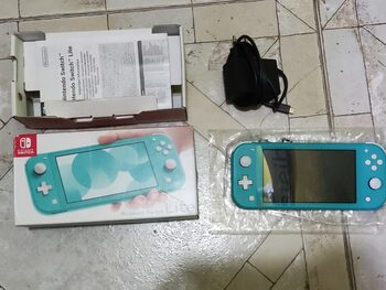 Nintendo Switch Lite Azul Turquesa con caja