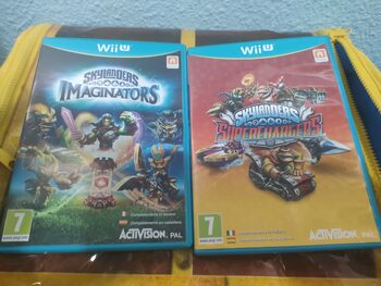 Pack 2 juegos Wii u skylanders imaginators y Skylanders superchargers