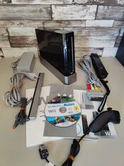 Nintendo Wii Negra + Wii Mote Plus + Manuales