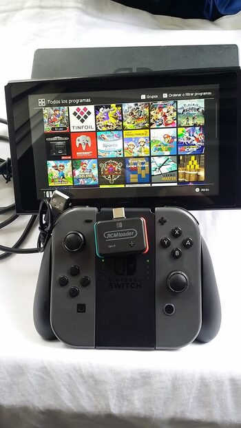 Nintendo Switch gris v1 (P-¡-r-@-t-@) + rcm loader 63-10-04-208