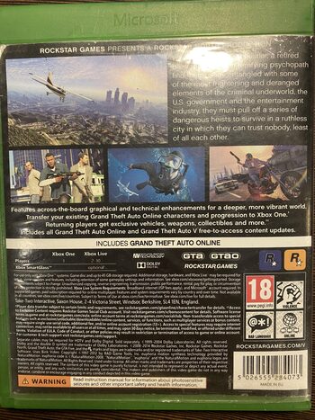 Grand Theft Auto V Xbox One