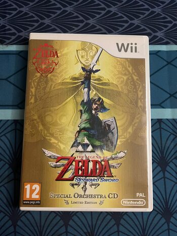 Zelda Skyward Sword Wii Limited Edition Avec CD Orchestral, Sous Blister, Neuf