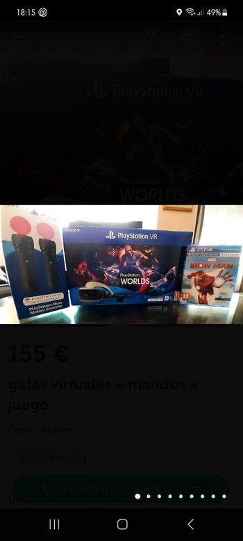 gafas virtuales + juego  for sale