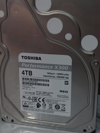 Toshiba X300 4 TB HDD Storage