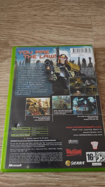 Buy Judge Dredd: Dredd vs. Death Xbox
