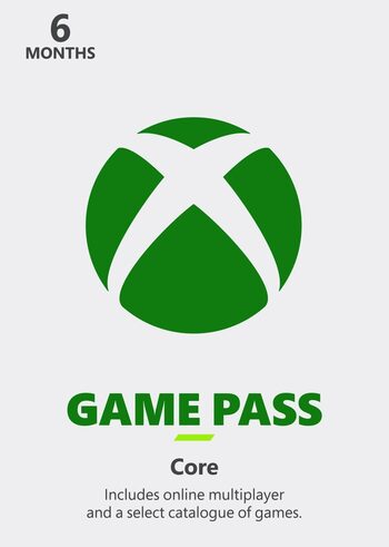 Xbox Game Pass Core 6 months Key BRAZIL