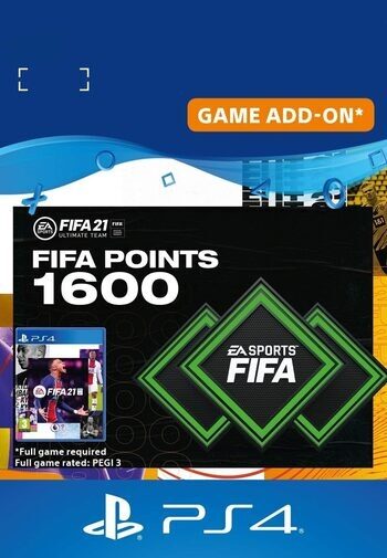 FIFA 21 - 1600 FUT Points (PS4) PSN Key NETHERLANDS