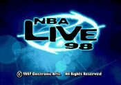 NBA Live 98 PlayStation