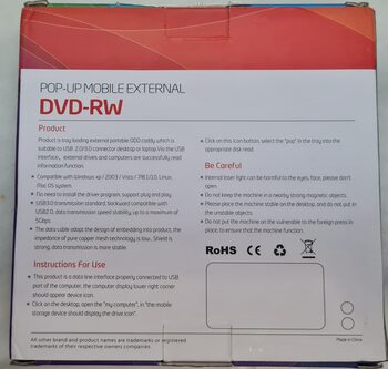 DVD±RW externo USB 3.0
