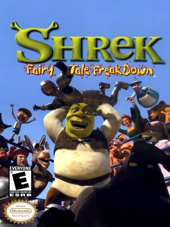 Shrek Fairytale Freak Down Gameboy Color Video Game