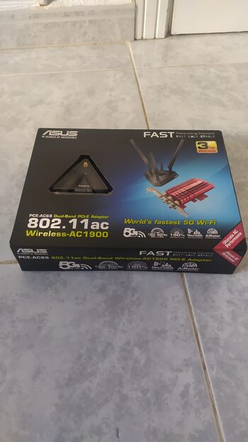 Asus PCE-AC68 PCIe x1 802.11a/b/g/n/ac Adapter