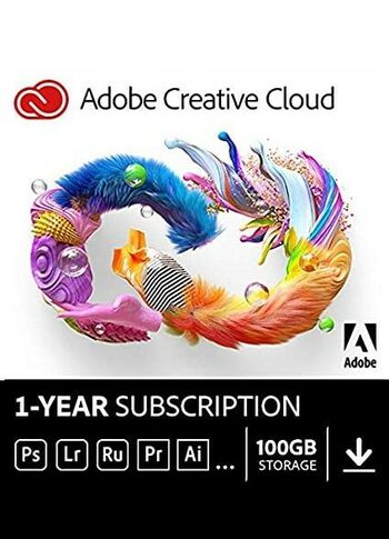 Adobe Creative Cloud All Applications 1 Year PC/MAC Key GLOBAL