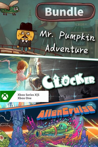 E-shop Clocker & Mr. Pumpkin Adventure & Alien Cruise Bundle XBOX LIVE Key ARGENTINA