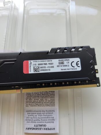 Kingston HyperX Fury 8 GB (1 x 8 GB) DDR4-2666 Black PC RAM