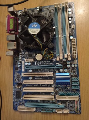 Pirkti Gigabyte GA-P55-UD3R Intel P55 ATX DDR3 LGA1156 2 x PCI-E x16 ...