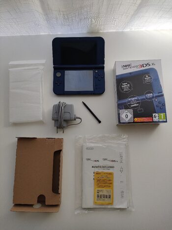 New Nintendo 3ds XL Azul + Caja 