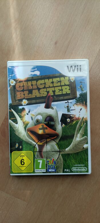 Pack Chicken Blaster + pistola para mando Wii