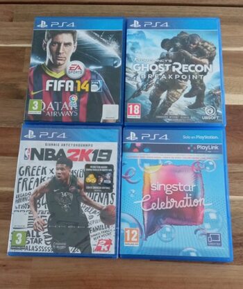 Redeem Ps4 slim 1T + 4 juegos
