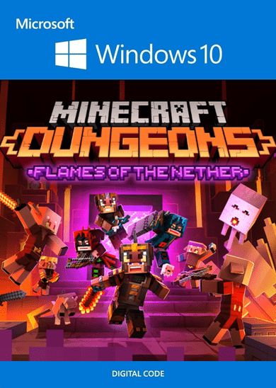 E-shop Minecraft Dungeons: Flames of the Nether (DLC) - Windows 10 Store Key EUROPE