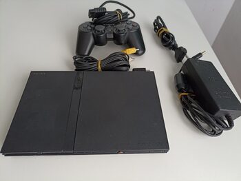 PlayStation 2 slim ps2 negra 