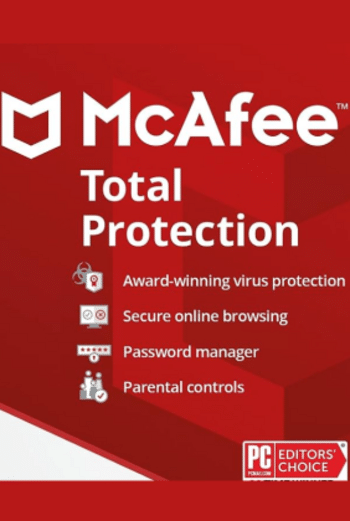 McAfee Total Protection (2023) 1 Device 3 Year McAfee Key GLOBAL