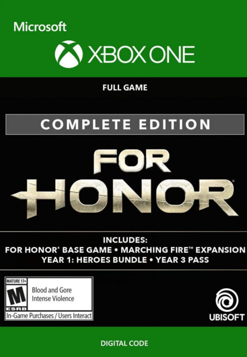 472円 最新作 For Honor 輸入版:北米 - XboxOne