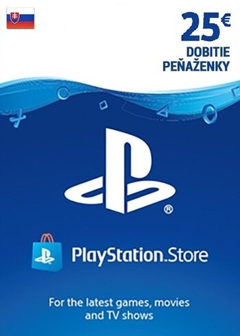 PlayStation Network Card 25 EUR (SK) PSN Key SLOVAKIA