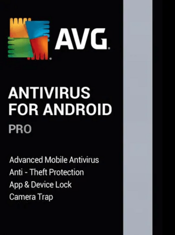 AVG Antivirus Pro  (Android) - 1 Device 1 Year Key GLOBAL