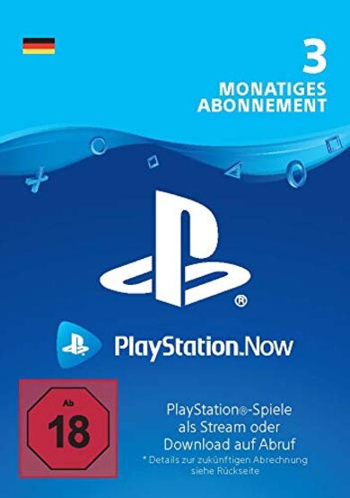 

PlayStation Now 3 Month Subscription (DE) PSN Key GERMANY