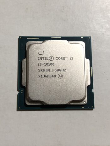 Intel Core i3-10100 3.6-4.3 GHz LGA1200 Quad-Core CPU