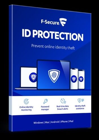 F-Secure ID Protection 5 Emails 1 Year Key GLOBAL