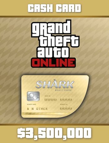 Grand Theft Auto Online: Whale Shark Cash Card (PC) Rockstar Games Launcher Key EUROPE