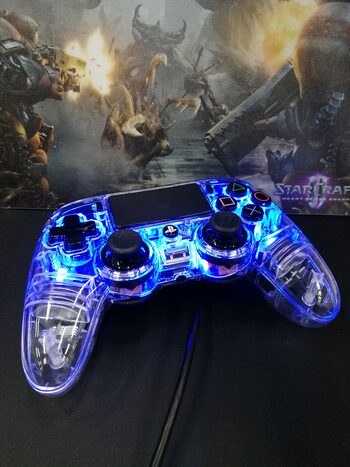 Žaidimų pultas PS4 Playstation 4 NACON wired compact controller light blue 