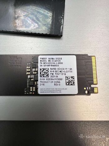 Pirkti Samsung PM991 MZ-VLQ5120 512GB NVMe SSD Solid State Drive