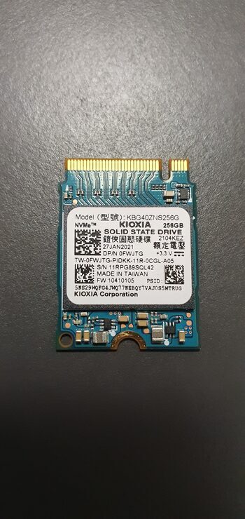 KIOXIA 256GB SSD PCIe NVMe KBG40ZNS256G