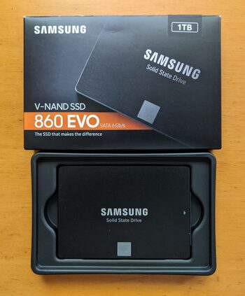 Samsung 860 Evo 1 TB SSD Storage