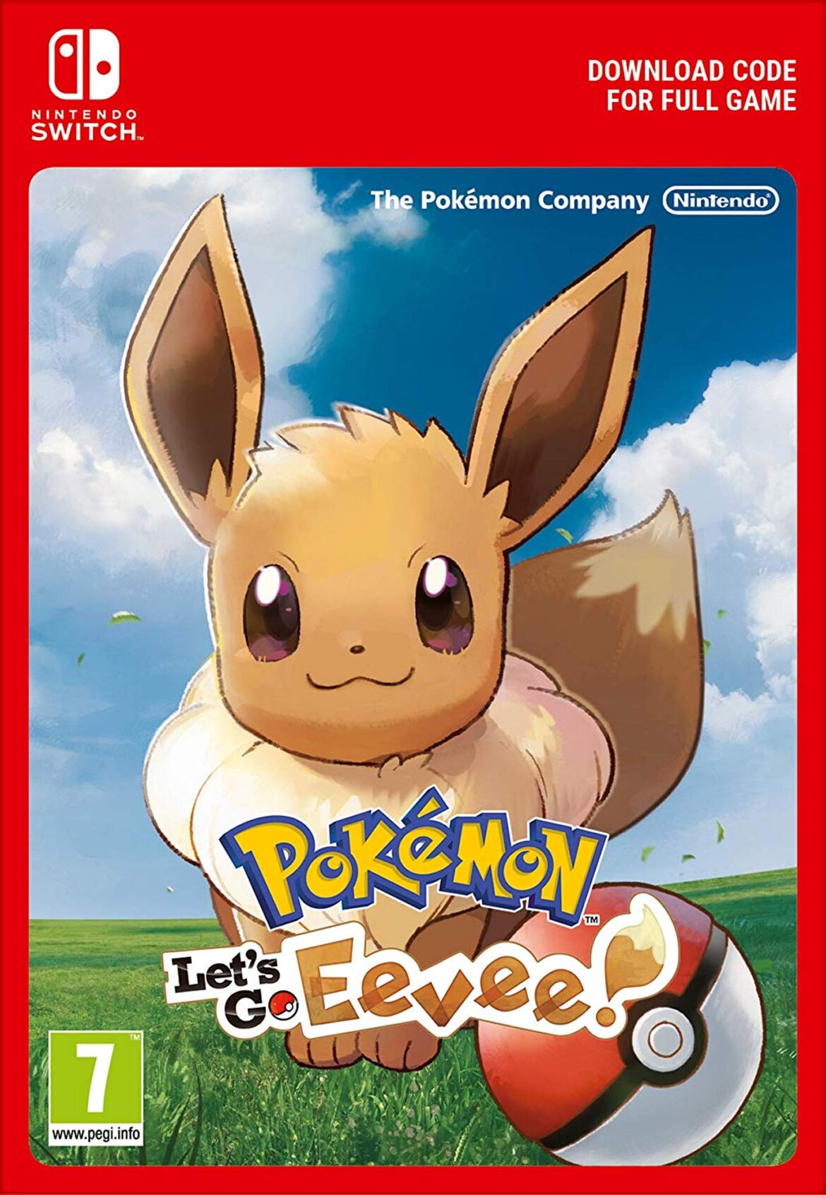 Pokemon Lets Go Eevee Nintendo Switch Eshop Key Europe