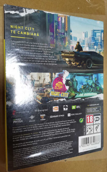 Cyberpunk 2077 PC NUEVO SIN ABRIR